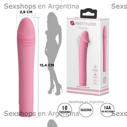 Estimulador vaginal y de punto G con 10 velocidades